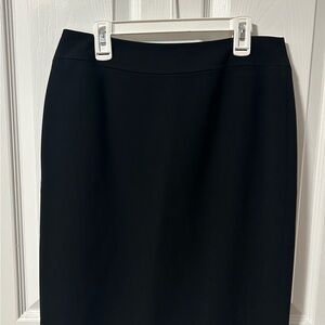 Ann Taylor Classic Black Pencil Skirt